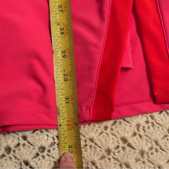 Pink Skort Mini Dress Racerback with built in Shorts size S - Picture 11 of 12